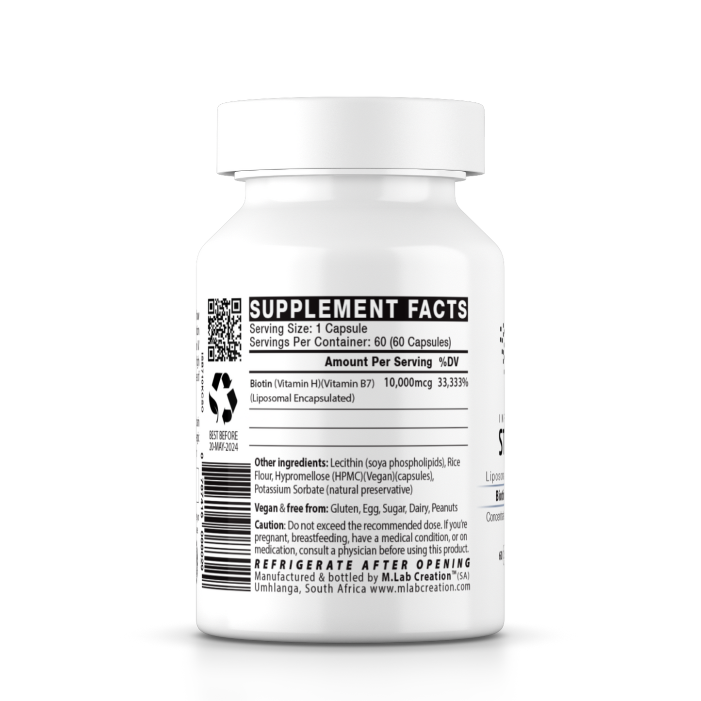 Biotin (Liposomal) 10,000mcg (10mg)