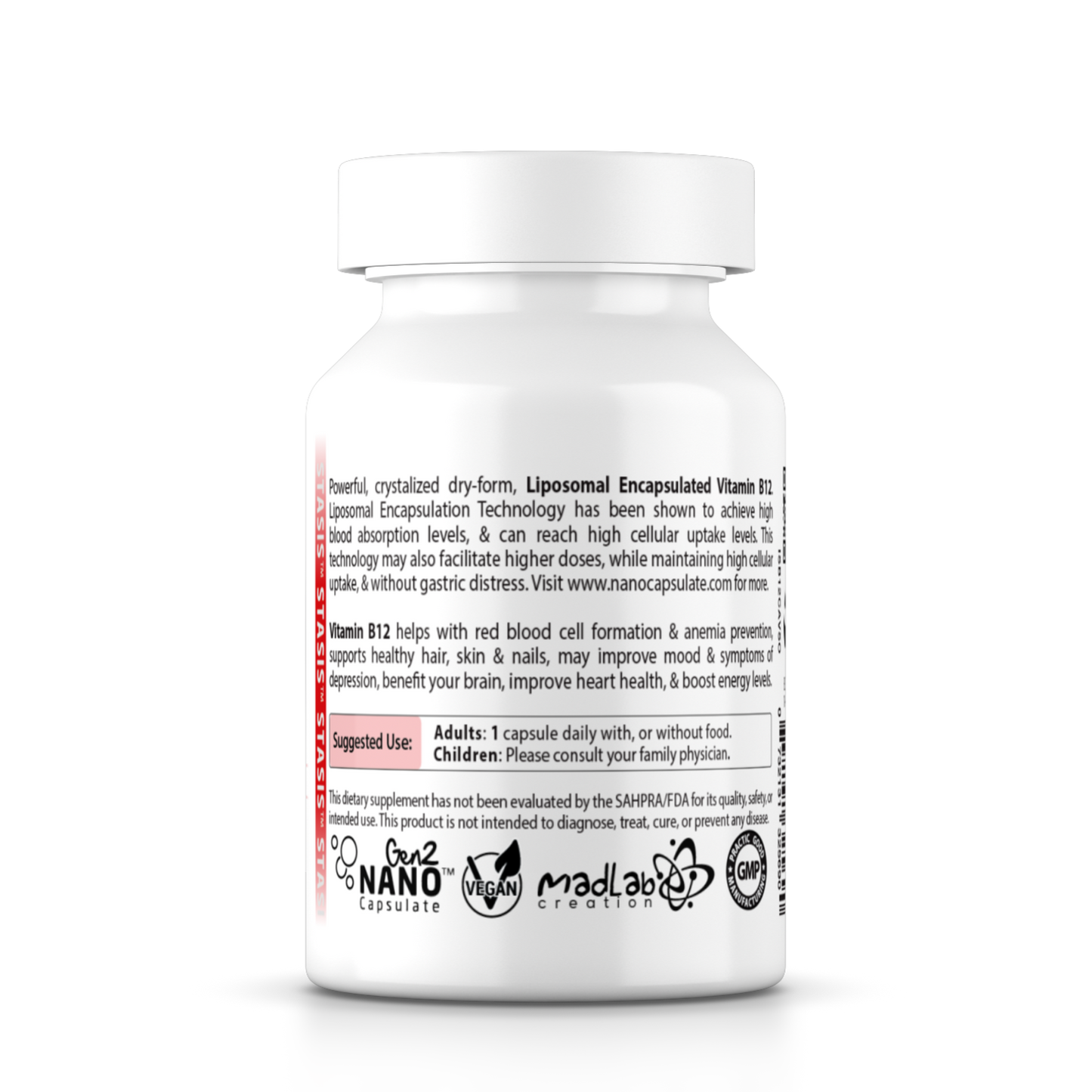 Liposomal Vitamin B12 1,000mcg (Capsules)