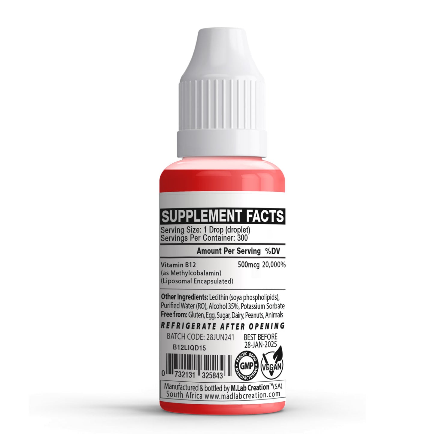 Vitamin B12 (Concentrated) Liquid Drops